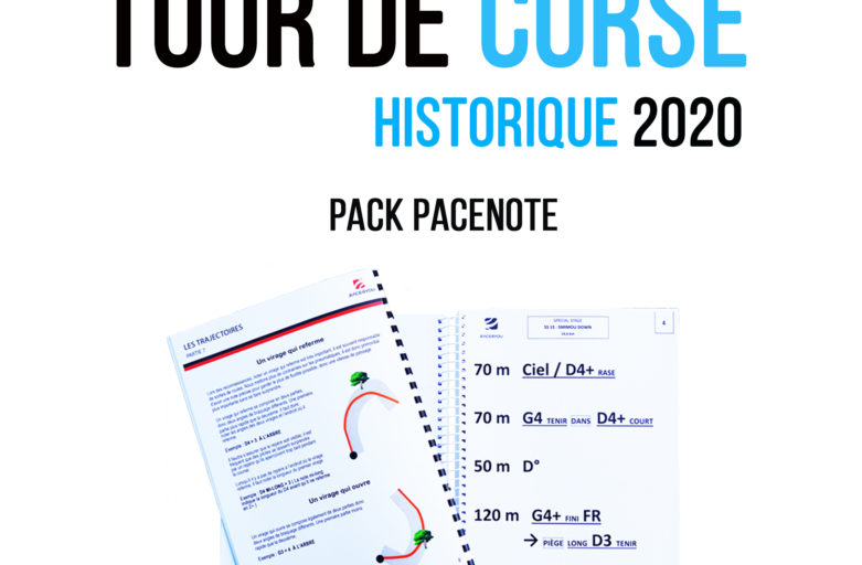 Tour de Corse historique 2020, les notes et vidéos embarquées disponibles à la commande !