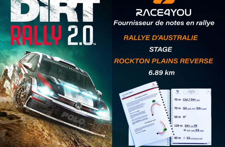 Race4you vous propose les notes d’une spéciale de rallye du célèbre jeu vidéo Dirt 2.0, idéal pour vous entrainer en cette période de confinement